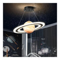 Suspension decoratif Blanc et Ambre avec diffusion lumineuse harmonieuse