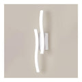 Applique murale decoratif Blanc et Ambre avec diffusion lumineuse harmonieuse 12W 3000 K