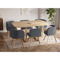 Bancs de rangement finition bois naturel