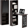 Ilots de rangement mobiles sur roulettes blanc