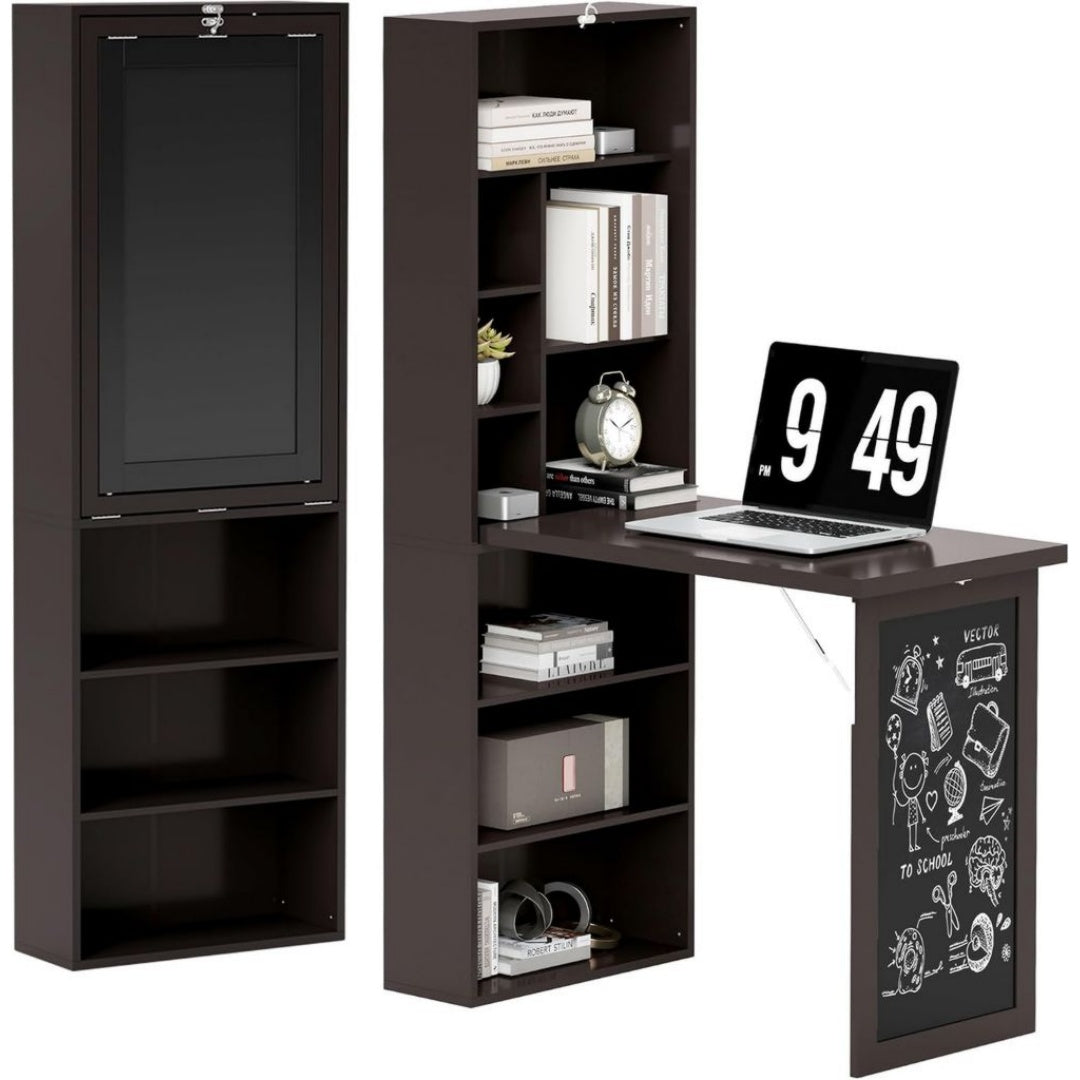 Ilots de rangement mobiles sur roulettes blanc