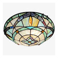 Luminaire Ambre a silhouette graphique de type plafonnier 40 W
